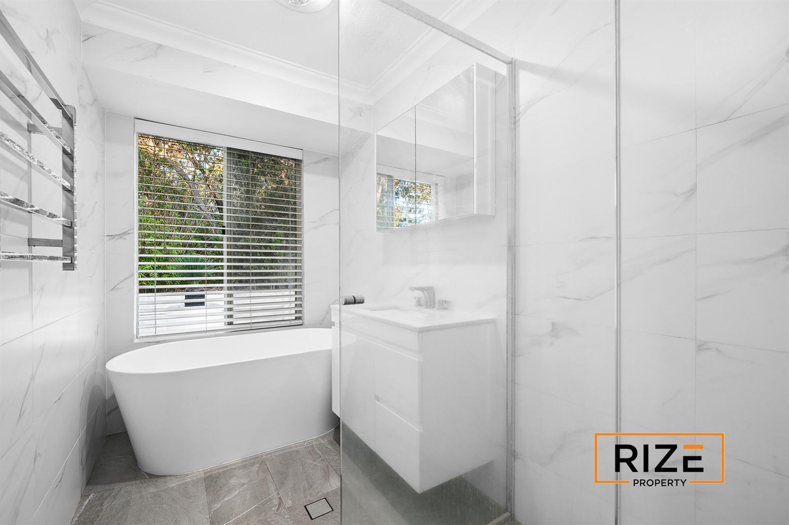 Renovated family bathroom