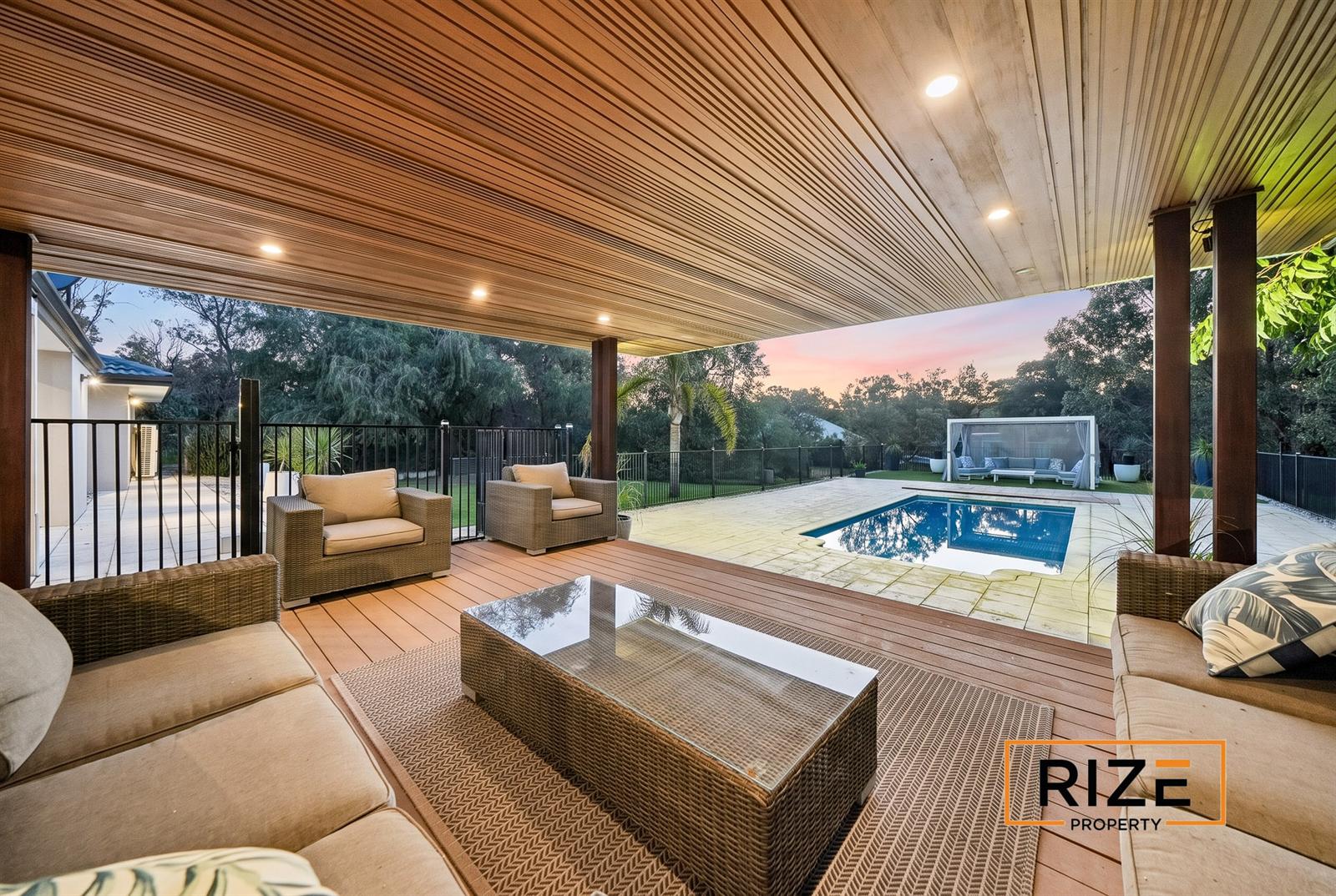 Composite-decked verandah